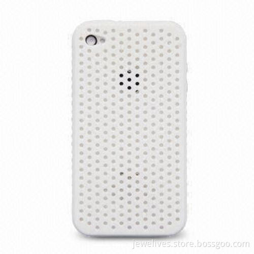 Silicone Skin Case for Apple's iPhone 4, Durable and Protects The Phone from Scratches and Bumps